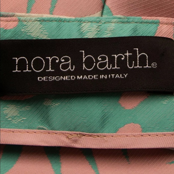 NORA BARTH Italy Flare Stretch Floral Cropped NWT - Picture 4 of 7